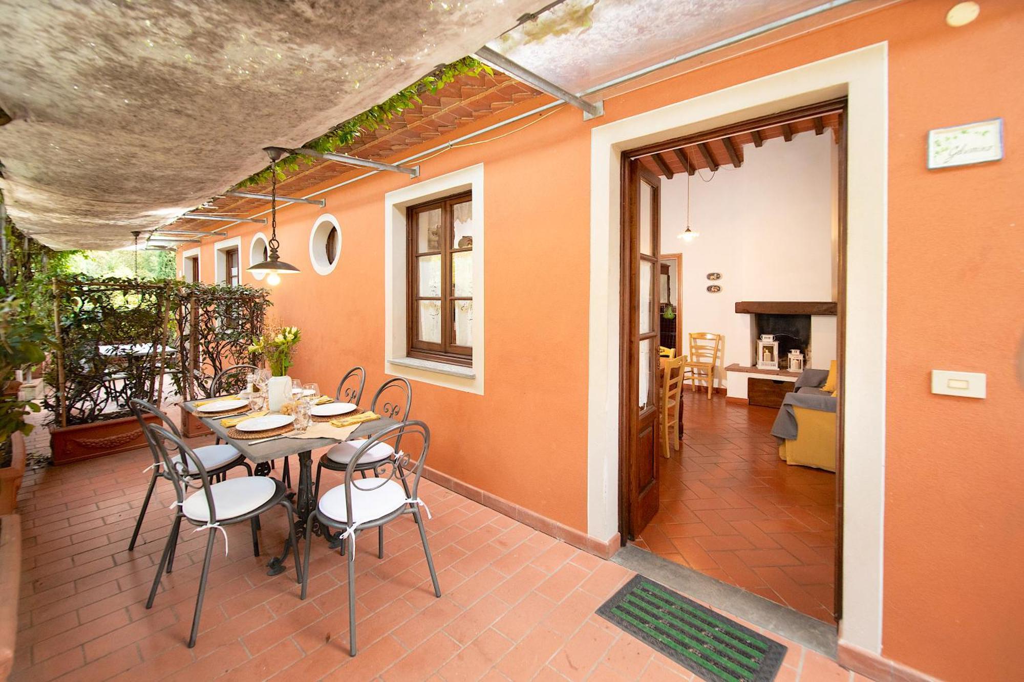 Casetta Di Butia, Gelsomino Apartment Borgo a Mozzano Eksteriør bilde